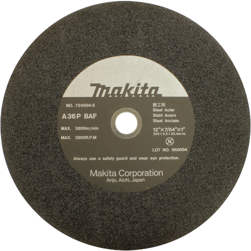 Makita 12"ABRASIVE Cut-off Wheel 2412N, 5/Box