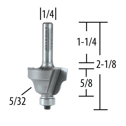 Makita 1/4" Shank Replacement Arbor