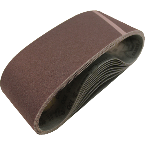 Makita 4"X24" 100-GRIT Sandingbelt, 10/Box