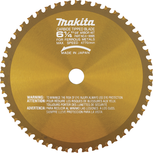 Makita 6-1/4"X46T C.t. Saw Blade Metal Cutting