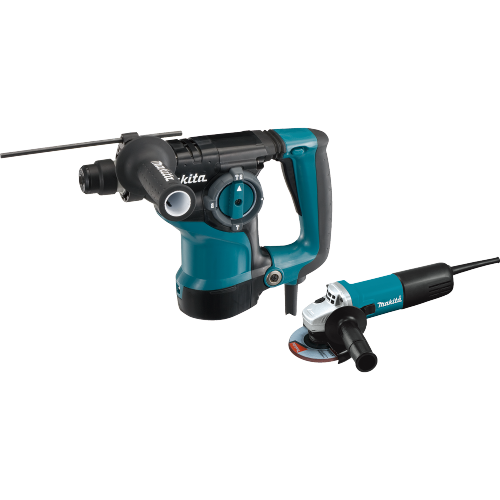 Makita 1-1/8" Rotary Hammer W/4-1/2" Grinder