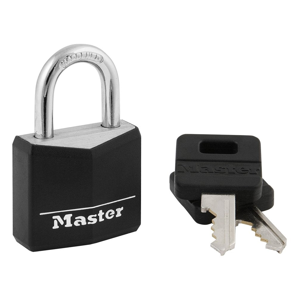 Master Lock Body Padlock - Scratch Resistant Black Cover