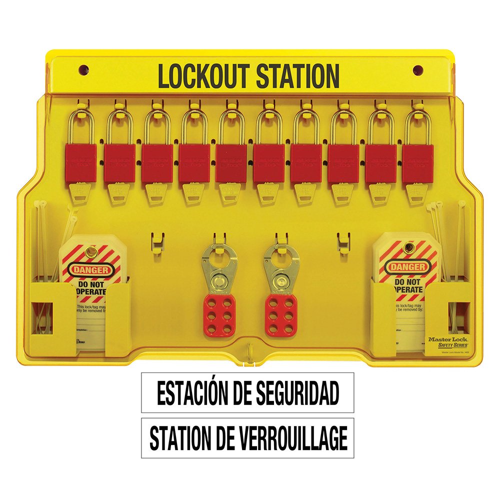 Master Lock Safety Series Lockout Stations