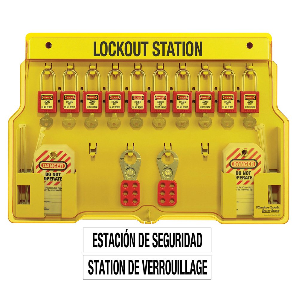 Master Lock Safety Series Lockout Stations