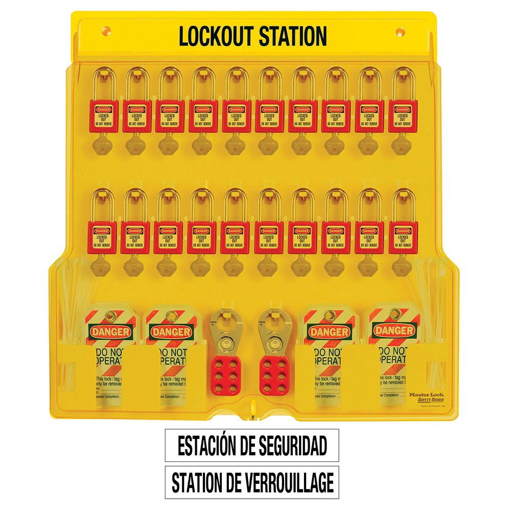 Master Lock Safety Series Lockout Stations