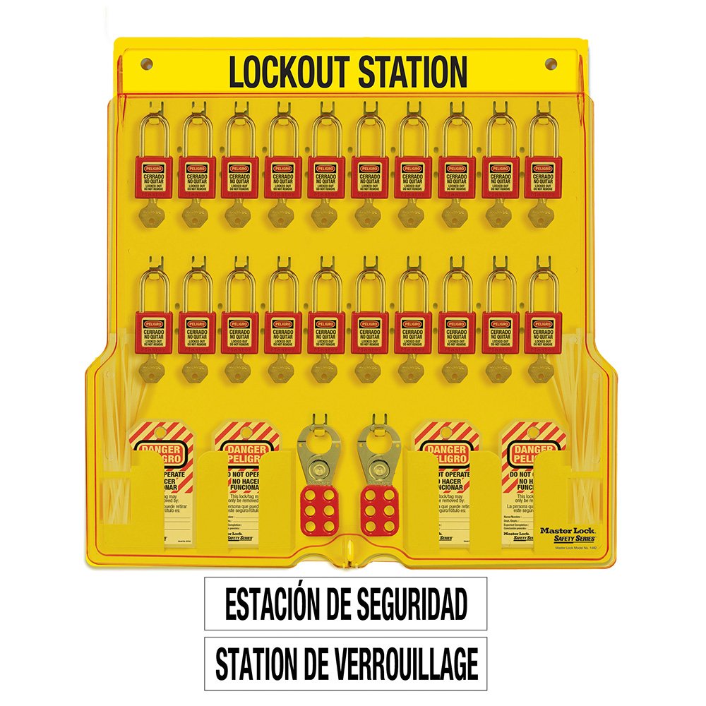 Master Lock 20-LOCK Station Zenex Thermoplastic Padlocks