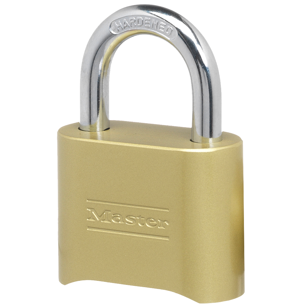Master Lock Changeable Combination Padlock W/1"SHACKLE, 6/Box