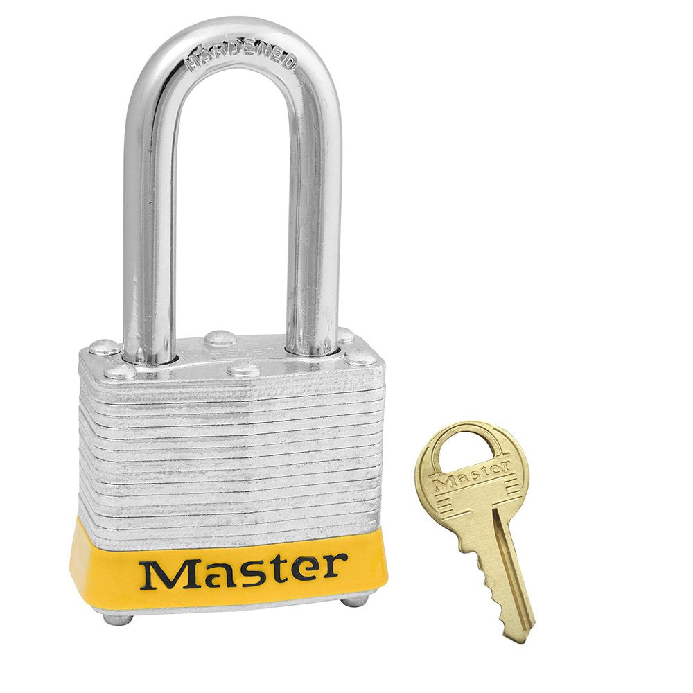 Master Lock Laminated Steel Safety Lockout Padlock 1-1/2" SH, 6/Box