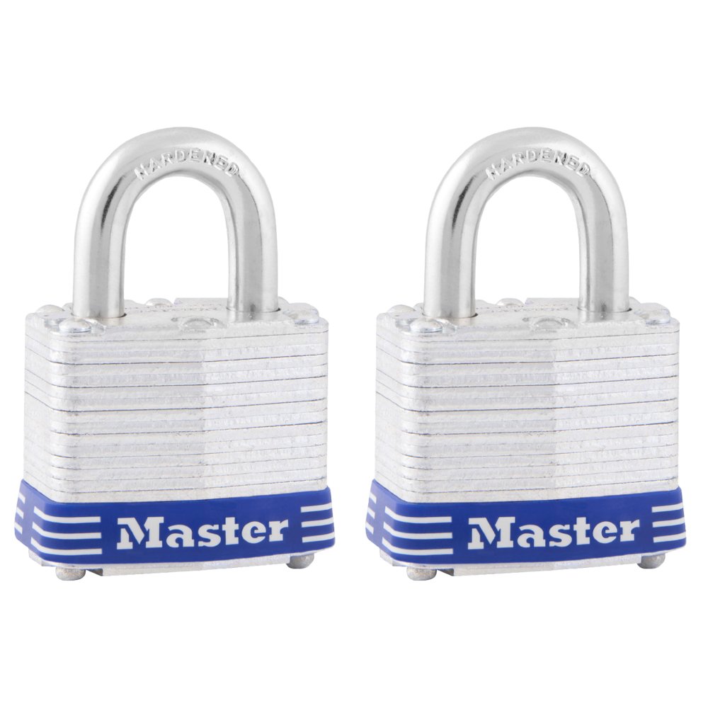 Master Lock 2 Keyed Alike Locks Carded (Card)