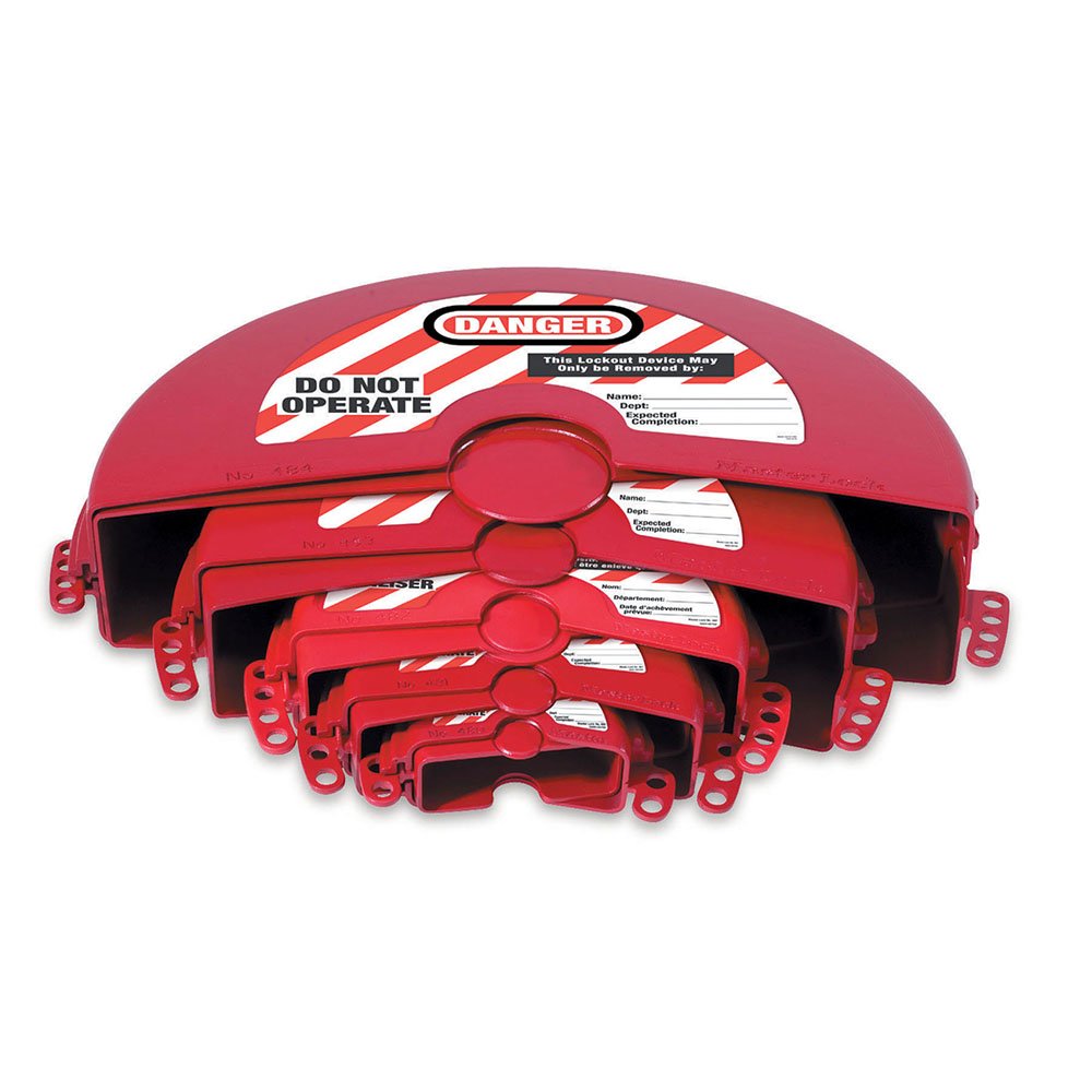 Master Lock Gate Valve Cover Nestedassortment (all 5 Sizes) (Set)