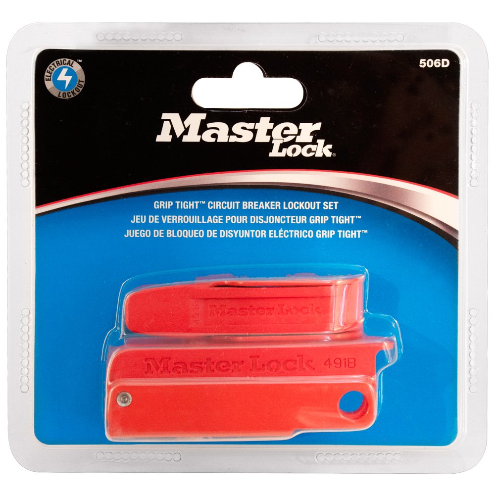 Master Lock Grip Tight Circuit Breaker Lockout Set (Set)