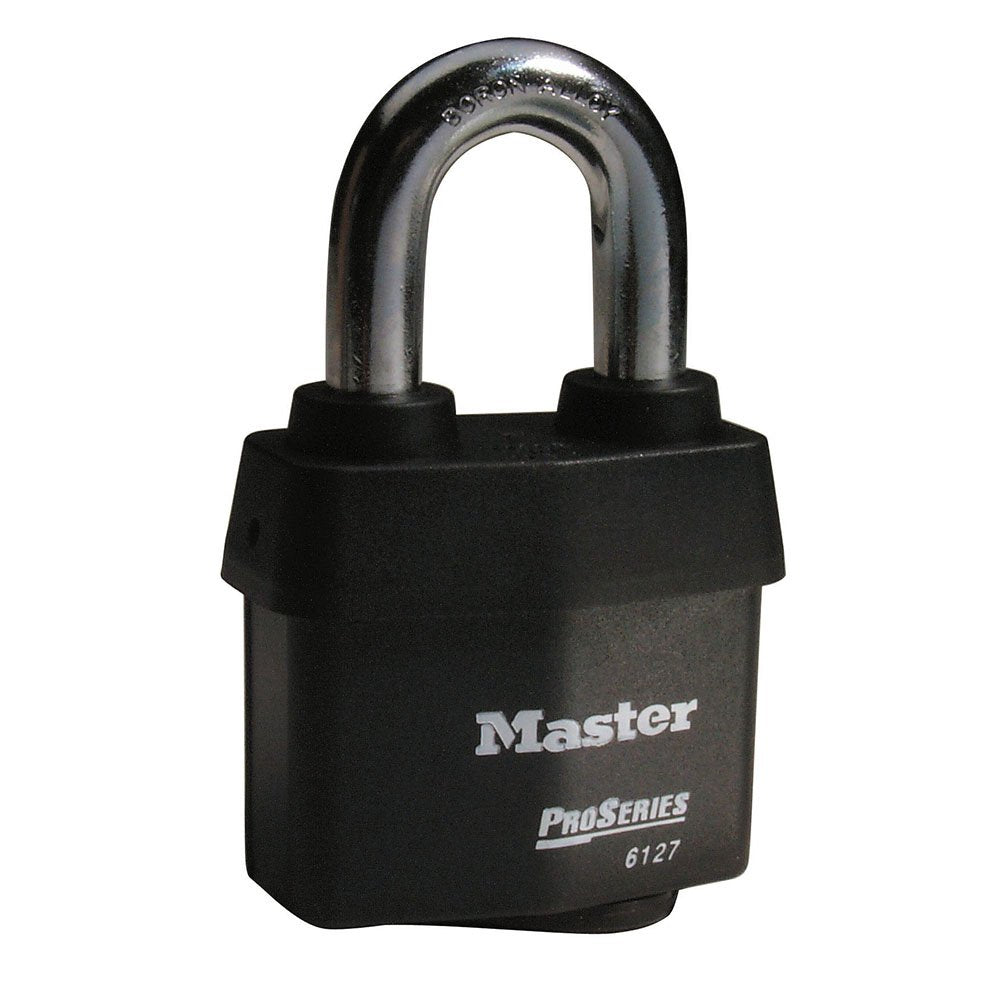 Master Lock 5 Pin Weather Tough Padlock Keyed Different, 6/Box