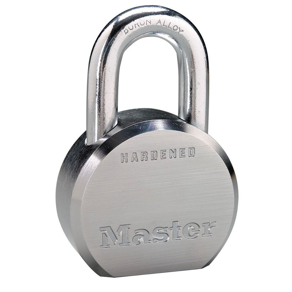 Master Lock 5 Pin Solid Steel Padlock Keyed Diffe, 6/Box