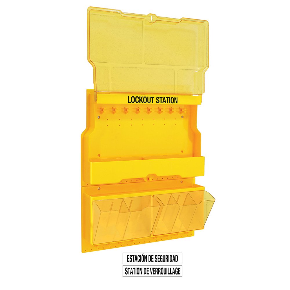 Master Lock Deluxe Lockout Station-unfilled