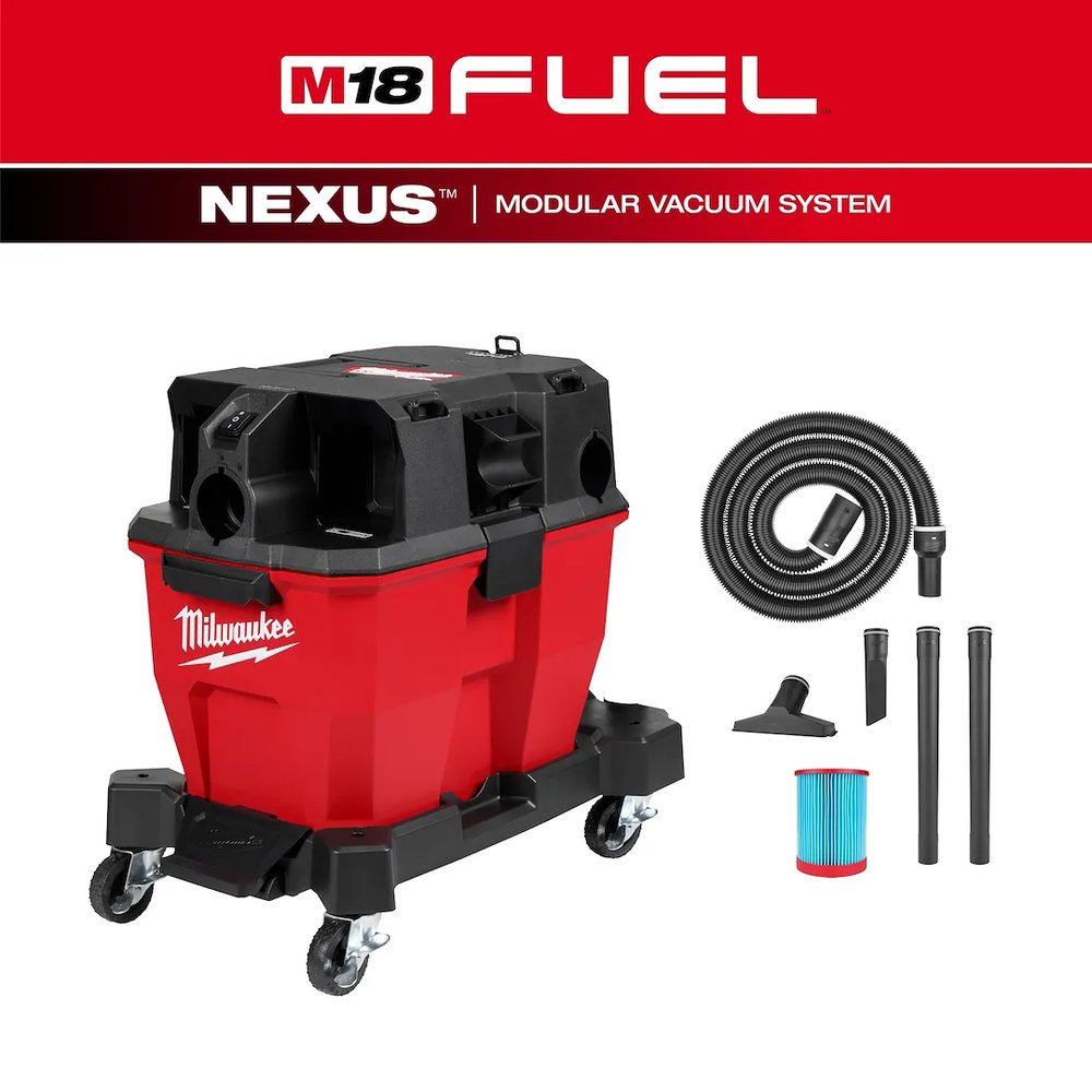 Milwaukee Tool M18 FUEL9 Gallon Dual-battery WET/DRY Vacuum