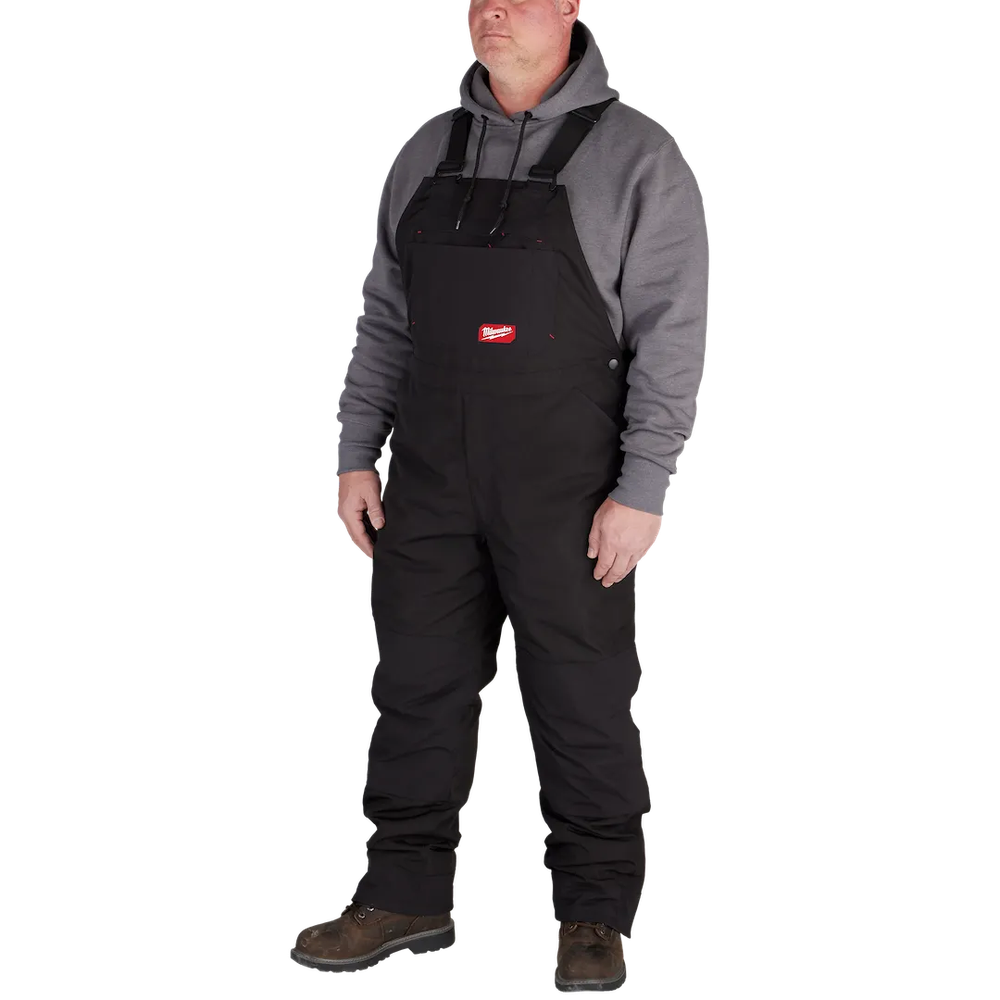 Milwaukee Tool Freeflex Insulated BIB Overalls - Black MT