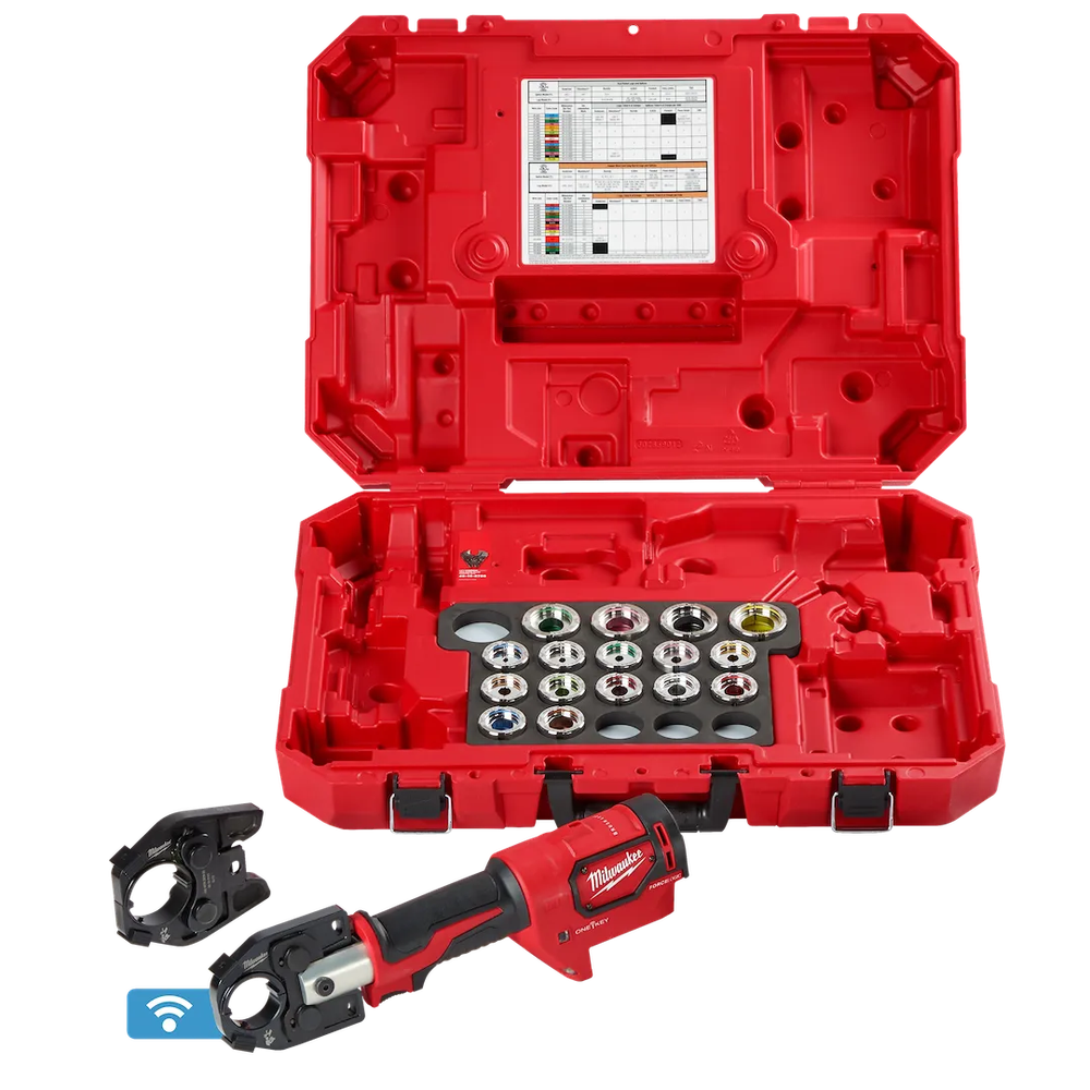 Milwaukee Tool M18 600 MCM AL Crimper W/ 750 MCM Expanded Jaw