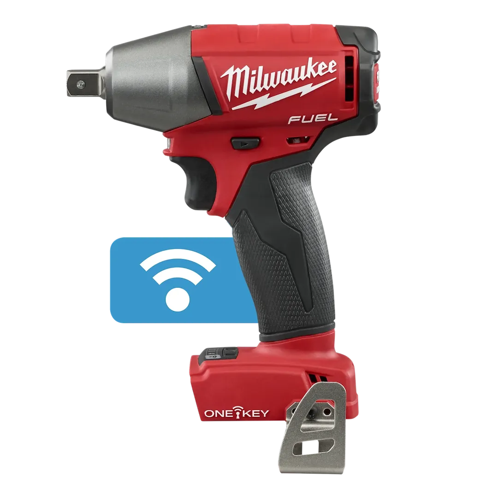 Milwaukee Tool M18 Fuel 1/2" Compact Impact Wrench W/ Pin Dete