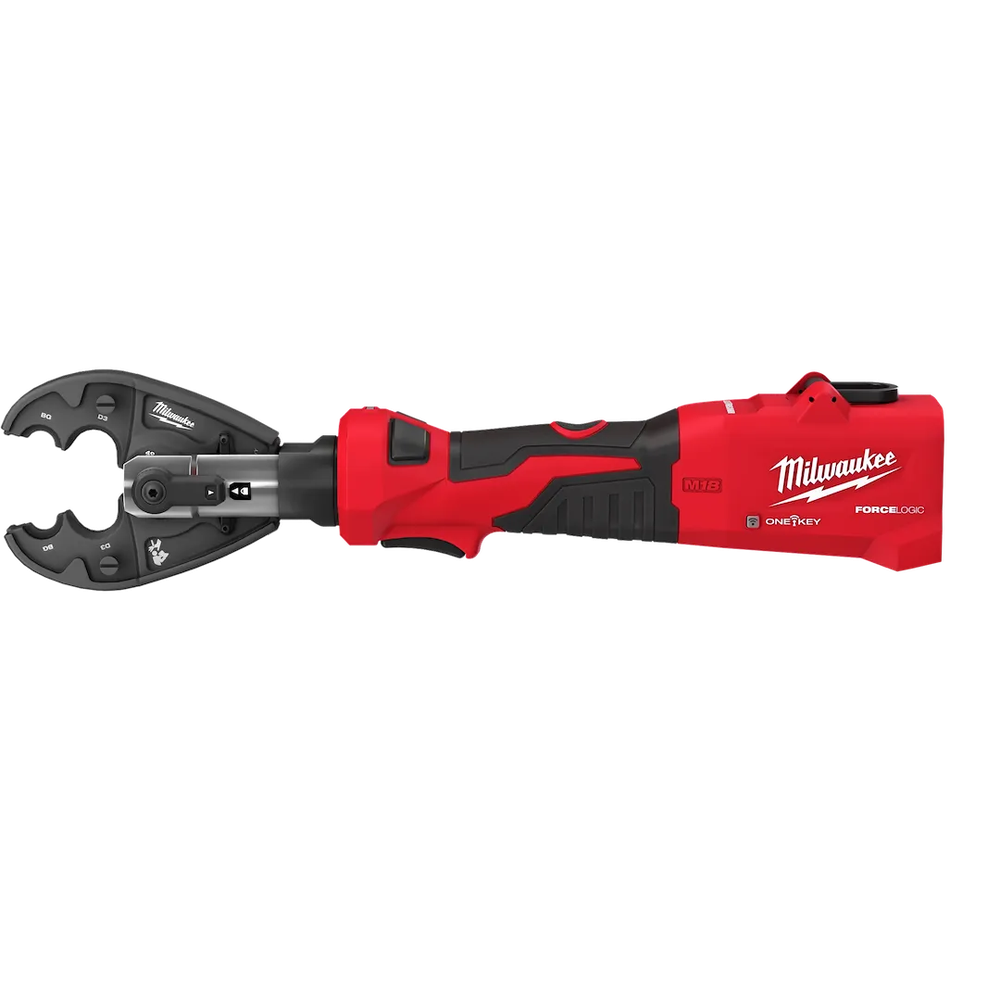 Milwaukee Tool M18 6T Linear Crimper W/BG-D3 Jaw&cutting Jaws