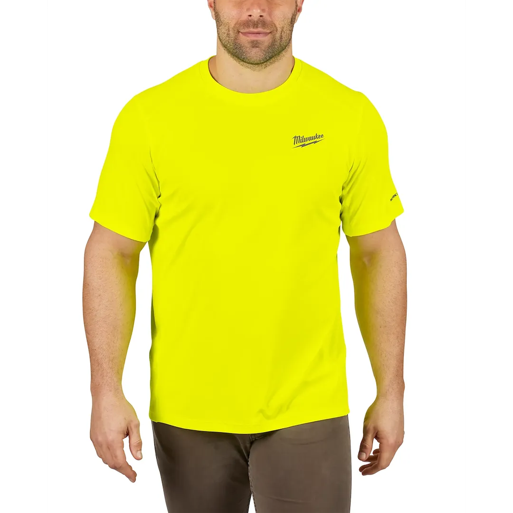 Milwaukee Tool Workskin Lightweight Shirt-short Sleeve-hivis XL