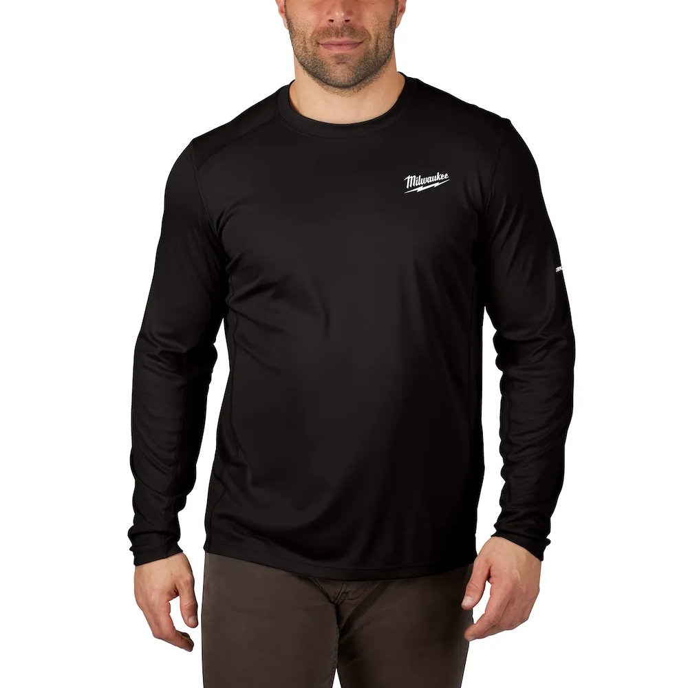 Milwaukee Tool Workskin Lightweight Shirt-long Sleeve-black L