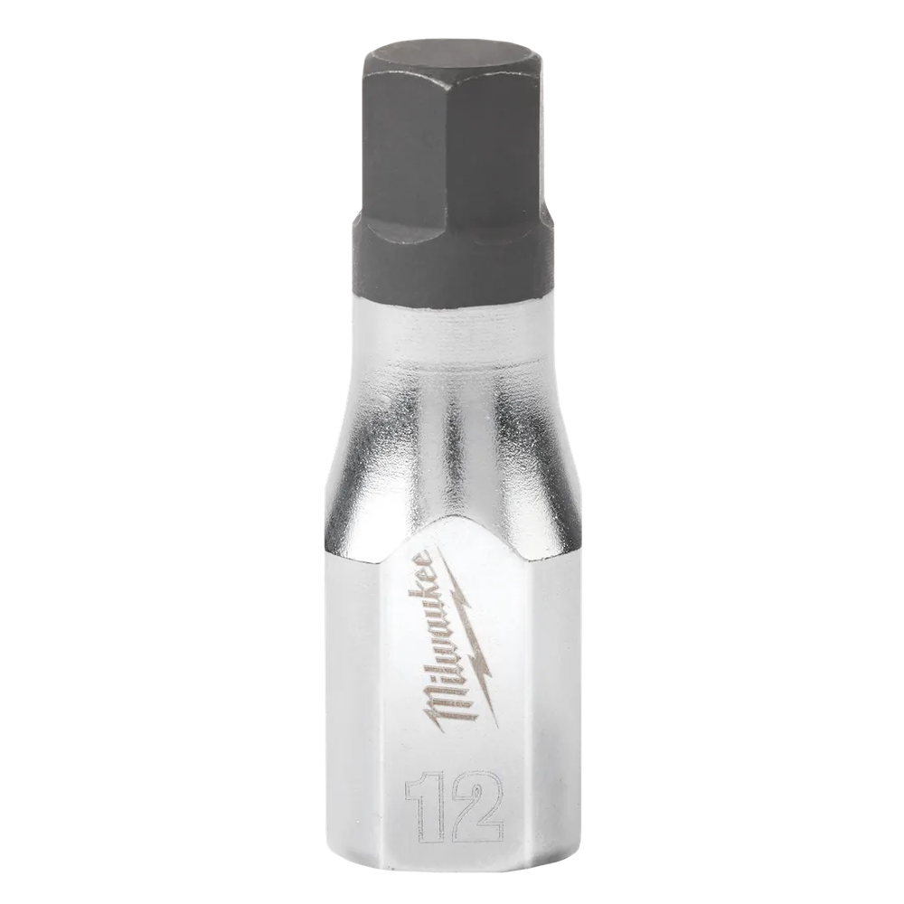 Milwaukee Tool 3/8" Drive 12MM Hex Bitsocket