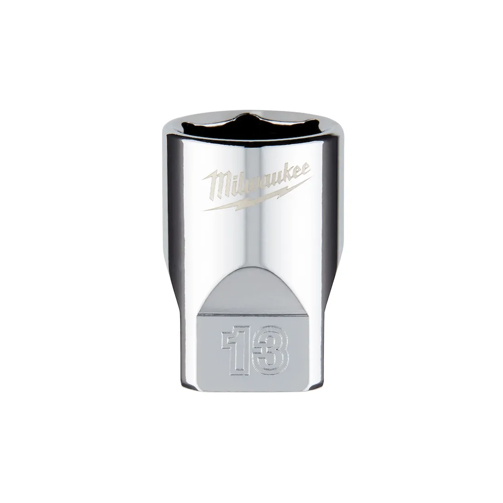 Milwaukee Tool 1/4 IN. Drive 13MM Metric 6-POINT Socket