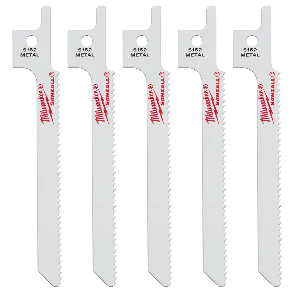 Milwaukee Tool 3-5/8" 14TPI Super Sawza, 5/Pack