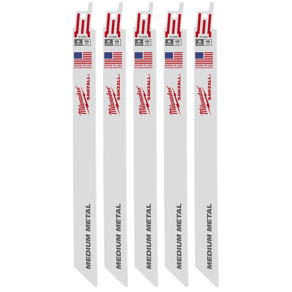 Milwaukee Tool 9" 18TPI Super Sawzall B, 50/Box