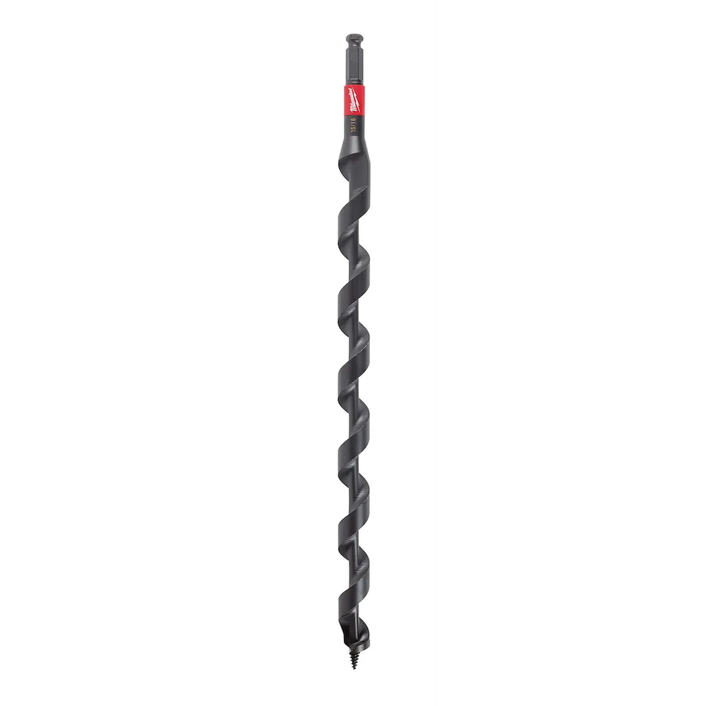 Milwaukee Tool 15/16" X 18" Shockwave Lineman Impact Auger Bit