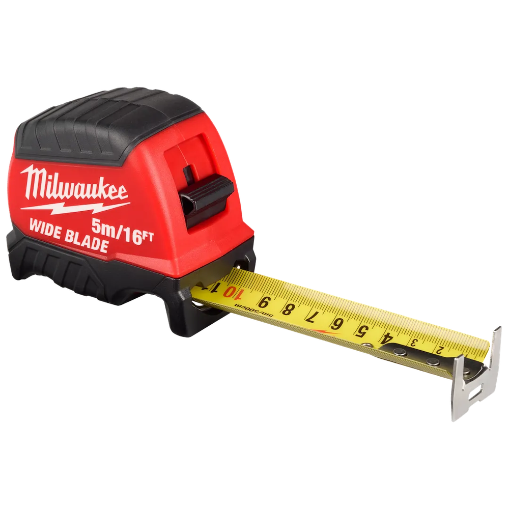 Milwaukee Tool 5M/16FT Wide Blade Tapemeasure