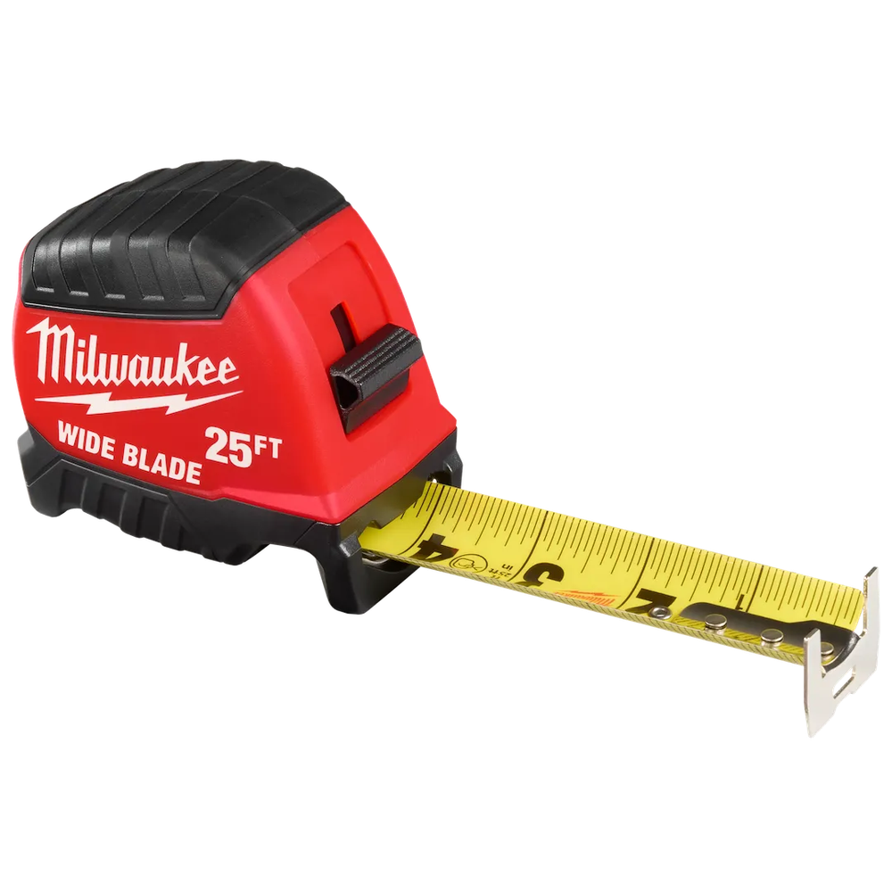Milwaukee Tool 25FT Wide Blade Tape Measure