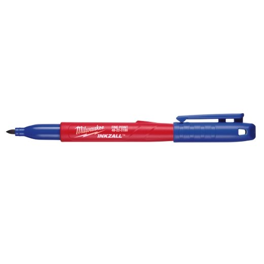 Milwaukee Tool Inkzall Blue Fine Pointmarkers