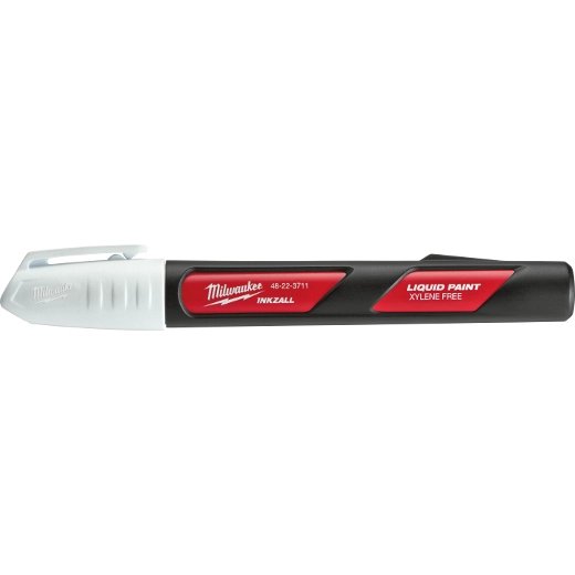 Milwaukee Tool Bulk WHT Paint Mrkrs, 12/Pack