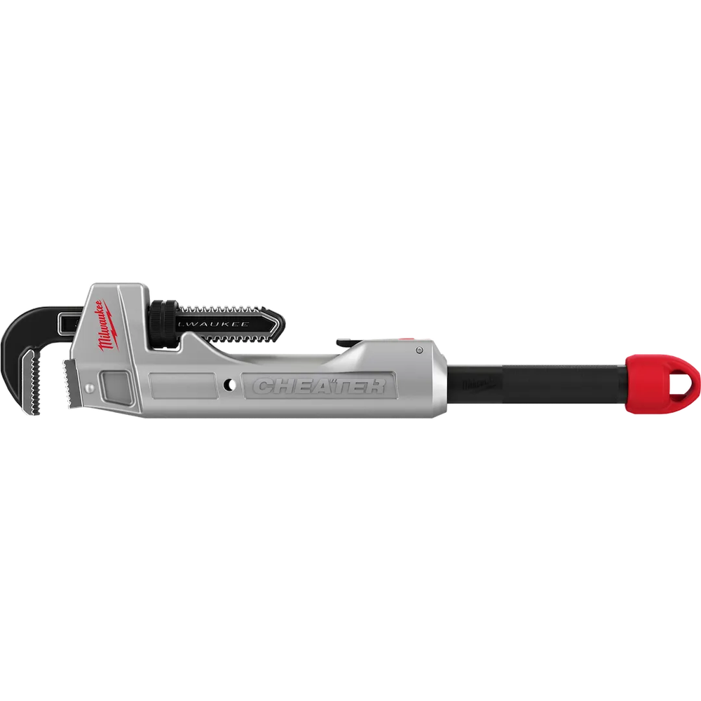 Milwaukee Tool Cheater Adaptable Pipe Wrench - Aluminum