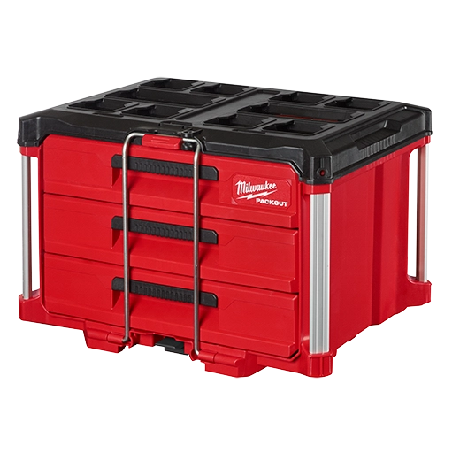 Milwaukee Tool Packout 3-DRAWER Tool Box