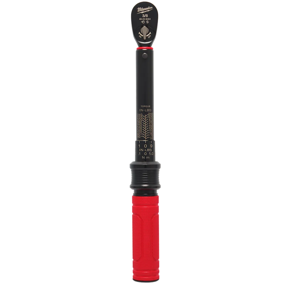 Milwaukee Tool 3/8 Drive Click Torque Wrench? (50-250 Inlbf)