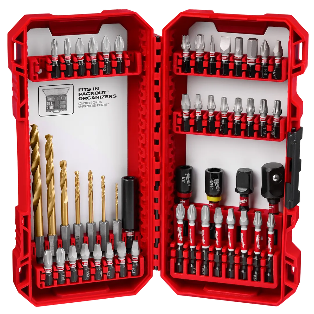 Milwaukee Tool Shockwave 50PC Impact Drill & Drive Set (Set)