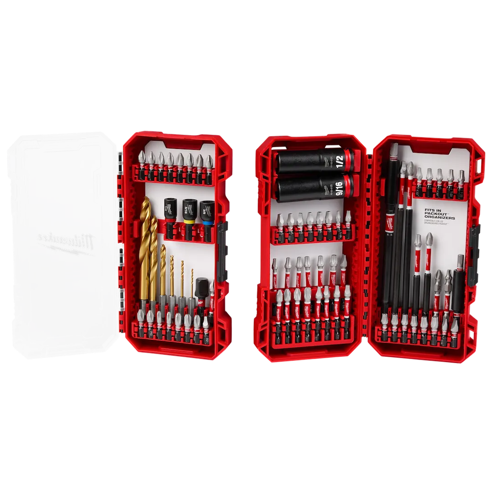 Milwaukee Tool Shockwave Impact Duty Drill Drive & Fasten Set (Set)