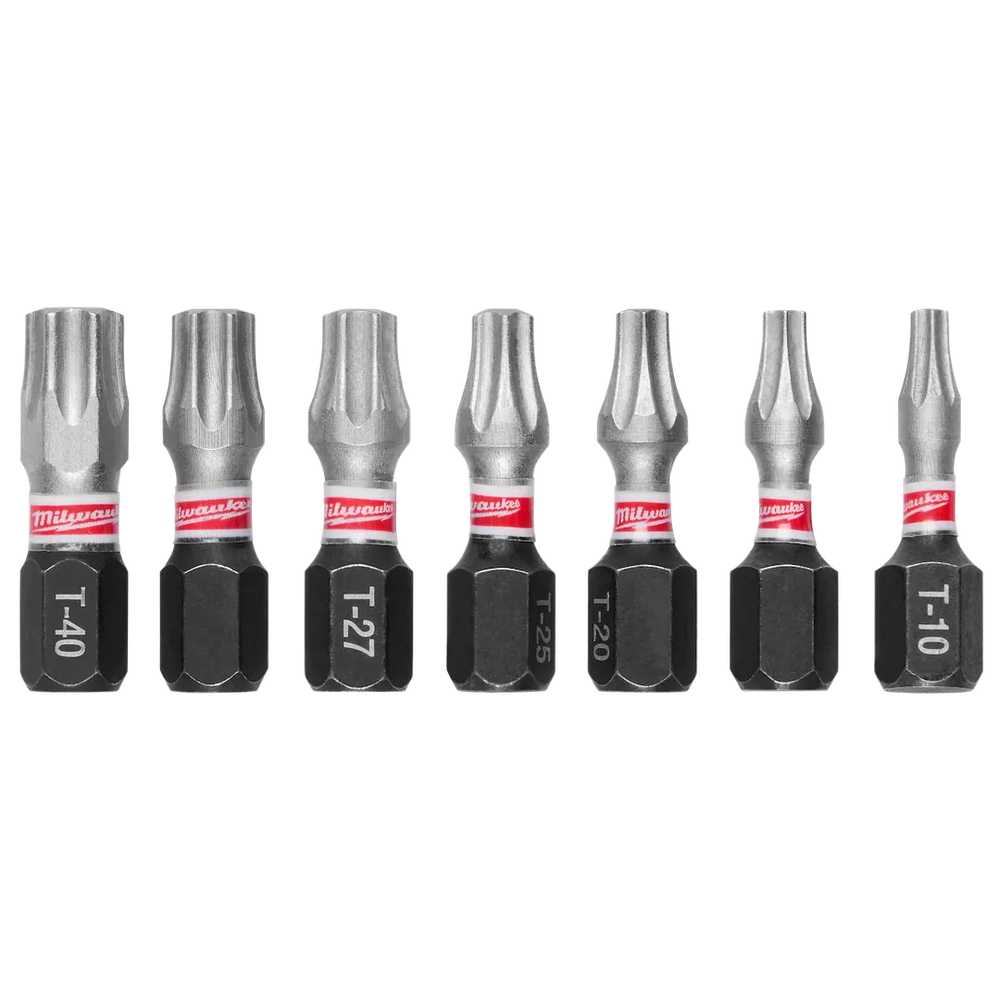 Milwaukee Tool 7PC Torx 1" Insert Bit Set (Set)