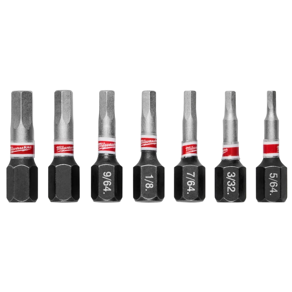 Milwaukee Tool 7-PIECE Impact Hex Security Insert Bit Set 3PK (Set)