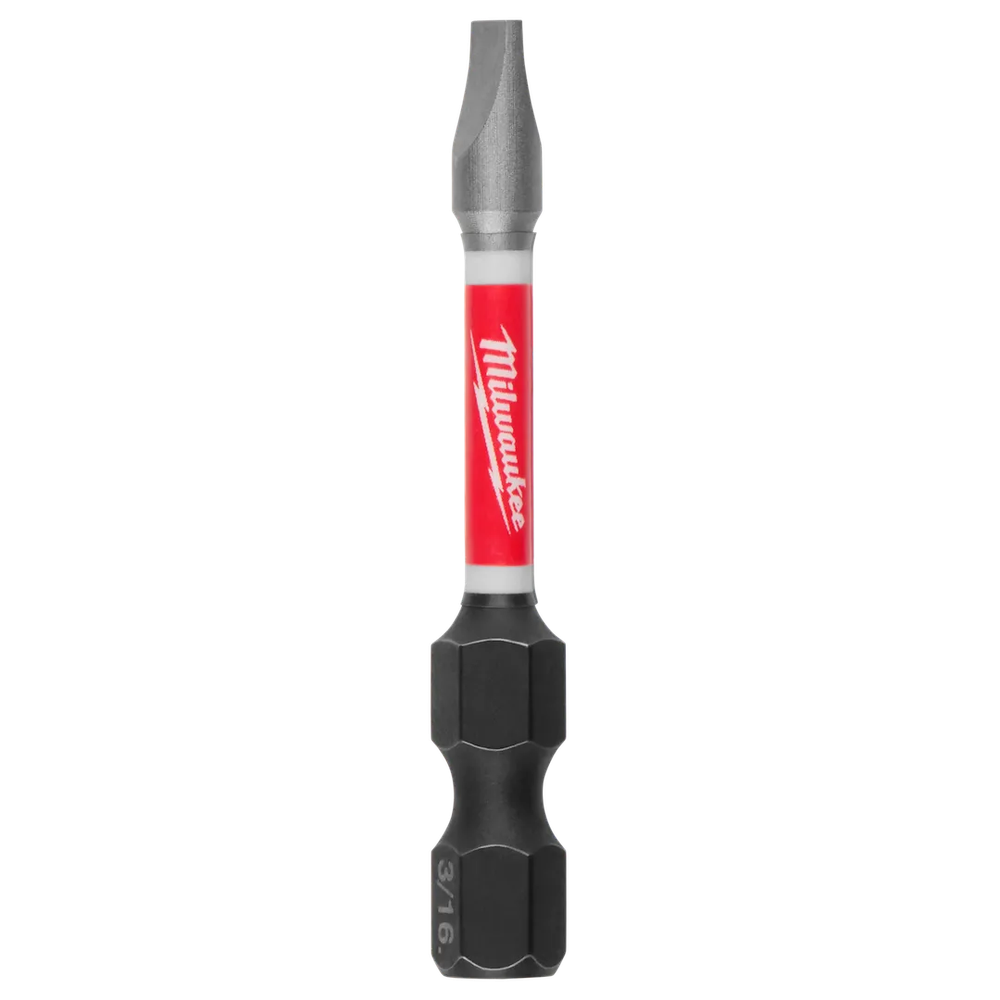 Milwaukee Tool Shockwave 2" Impact Slotted 3/16" Power Bit