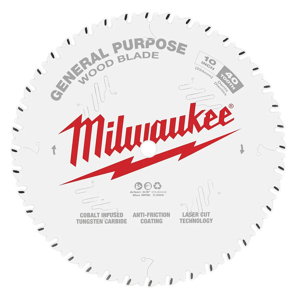 Milwaukee Tool 12 IN. 44T + 80T TWO Pack Circular Saw Blade (Set)