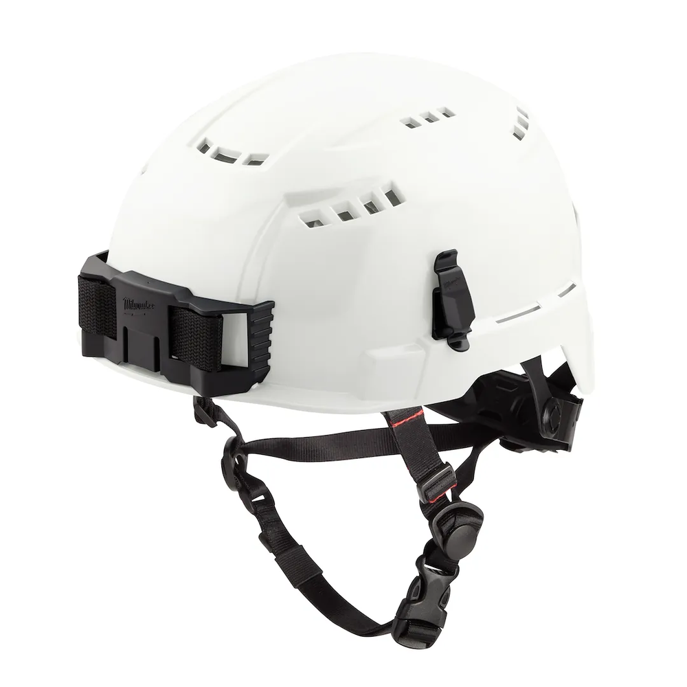 Milwaukee Tool White Vnted Safety Helmet (us) - Type 2 Class C