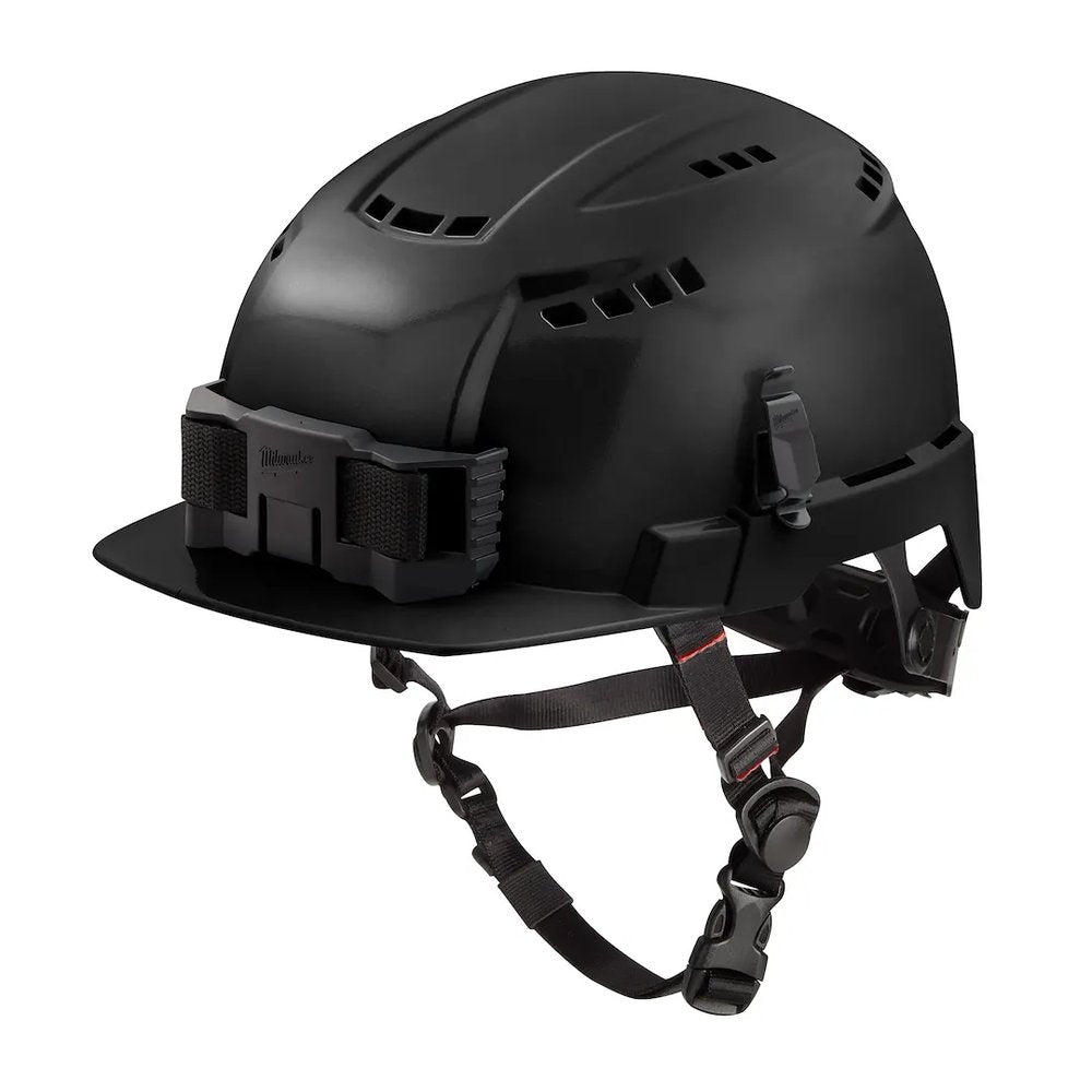 Milwaukee Tool Black Brim Vented Safetyhelmet -type 2 Class C