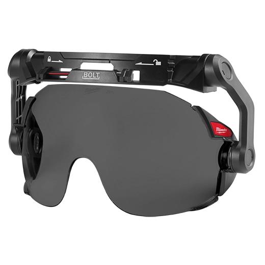 Milwaukee Tool Bolt EYE Visor - Tinteddual Coat Lens
