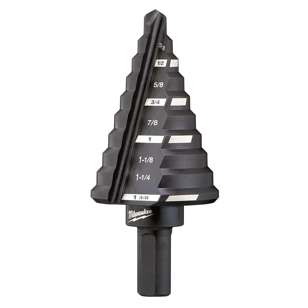 Milwaukee Tool Step Bit NO5 1/4IN - 1-3/8IN