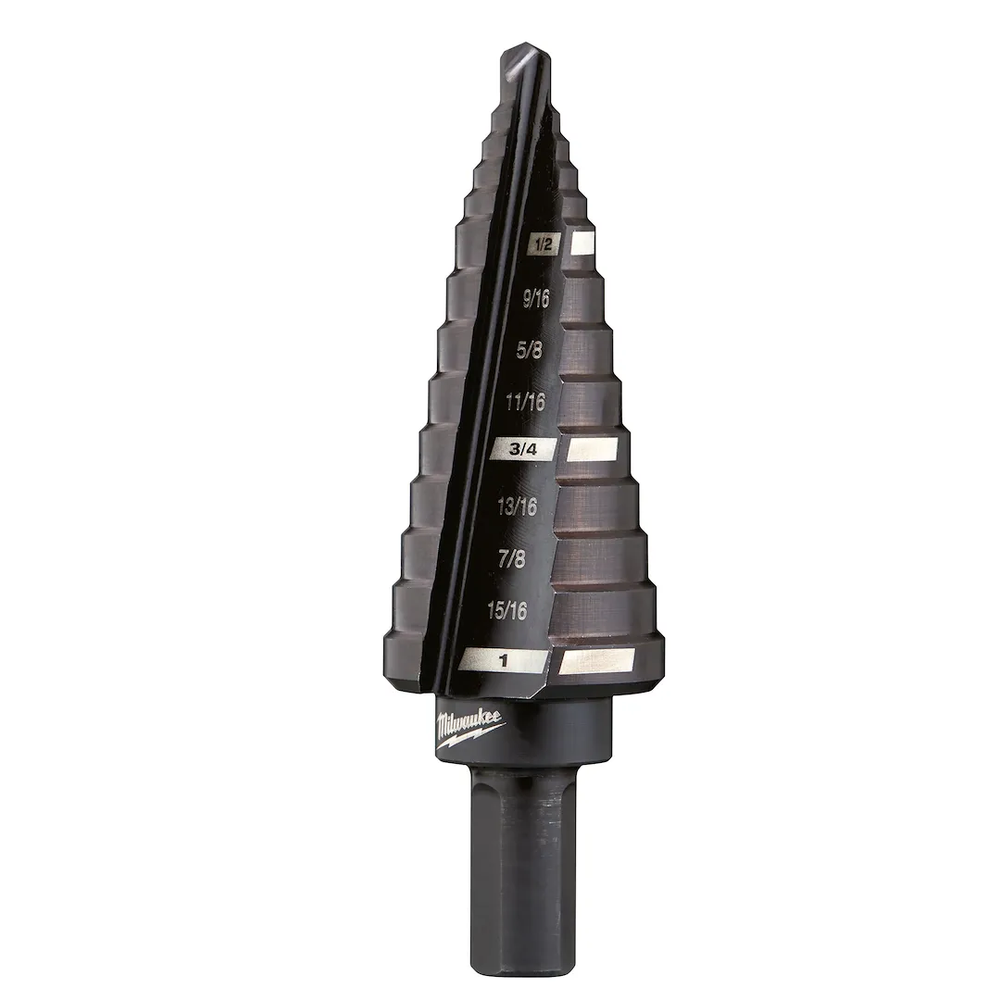 Milwaukee Tool Step Bit NO8 1/2IN - 1IN