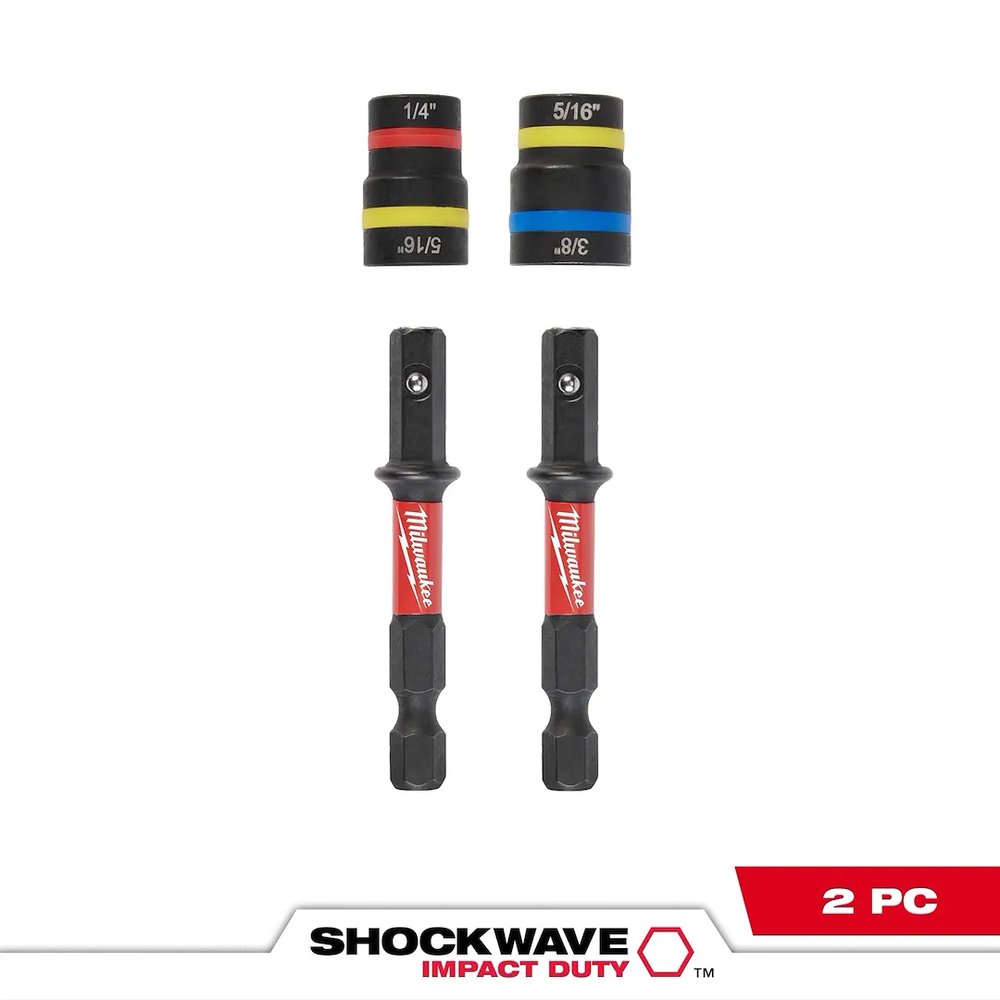 Milwaukee Tool 2PC 2IN1 Magnetic Impactntdvr Set (Set)
