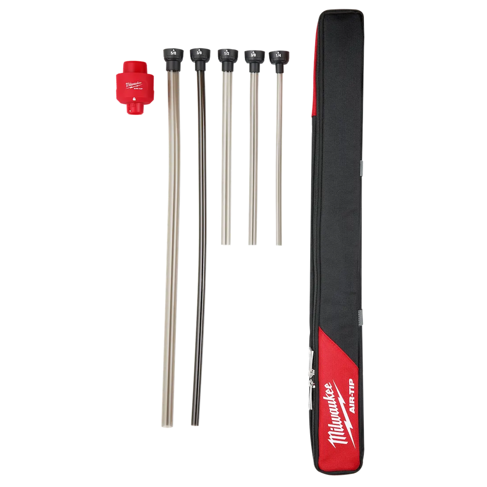 Milwaukee Tool Air-tip Long Reach Flexible Micro Hose Set (Set)